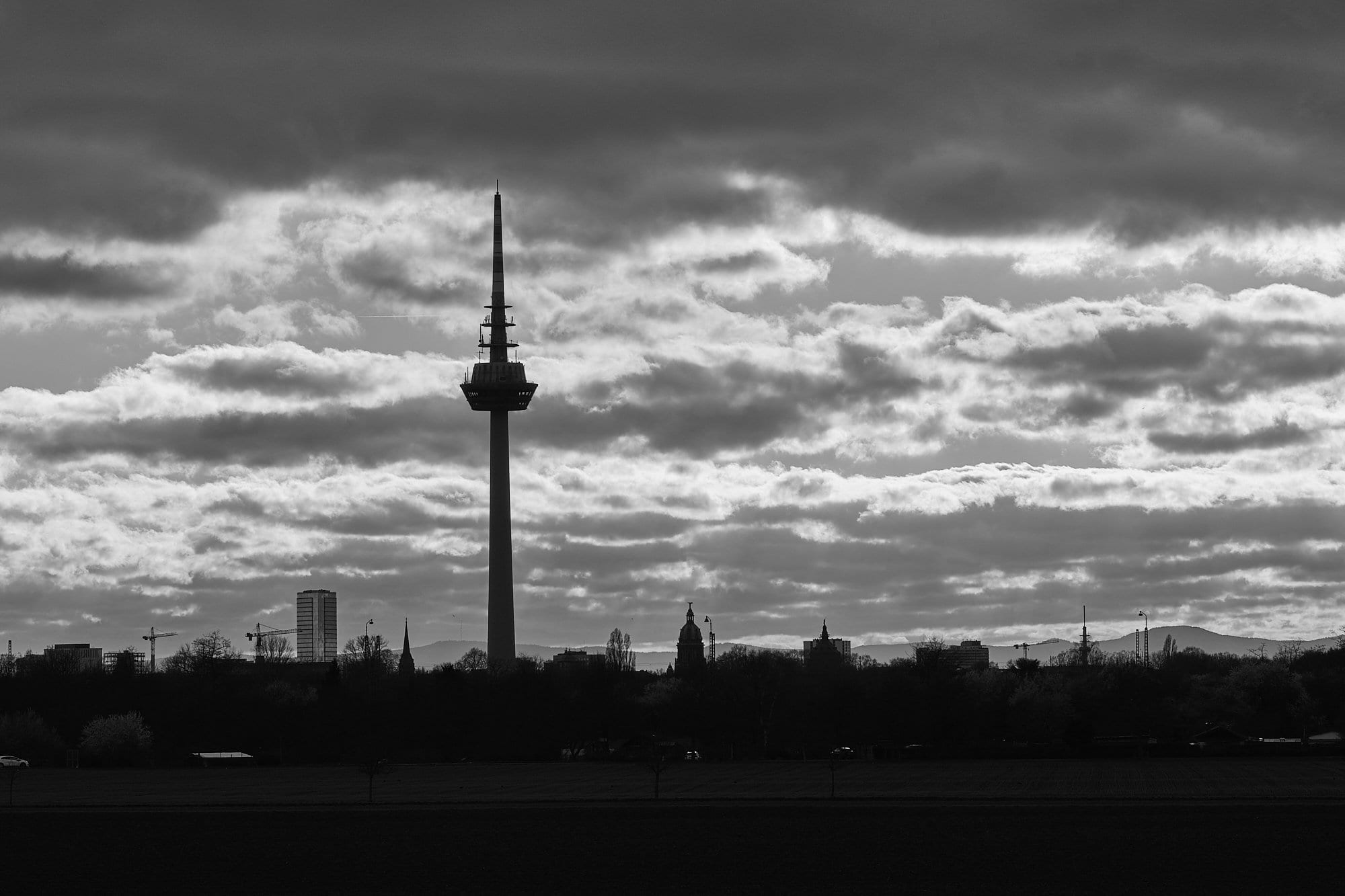 Mannheim aus Sicht von Feudenheim