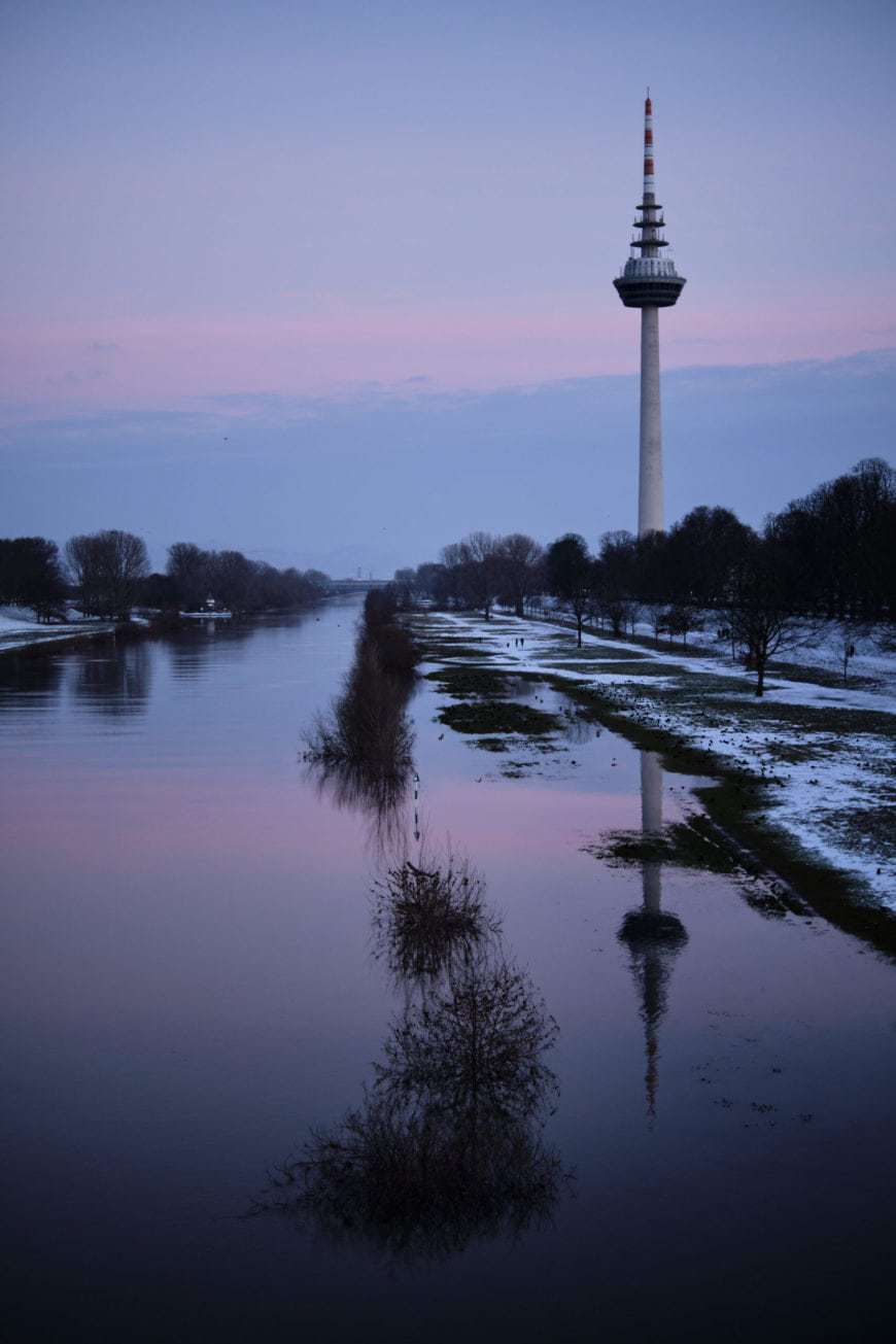 Hochwasser in Mannheim